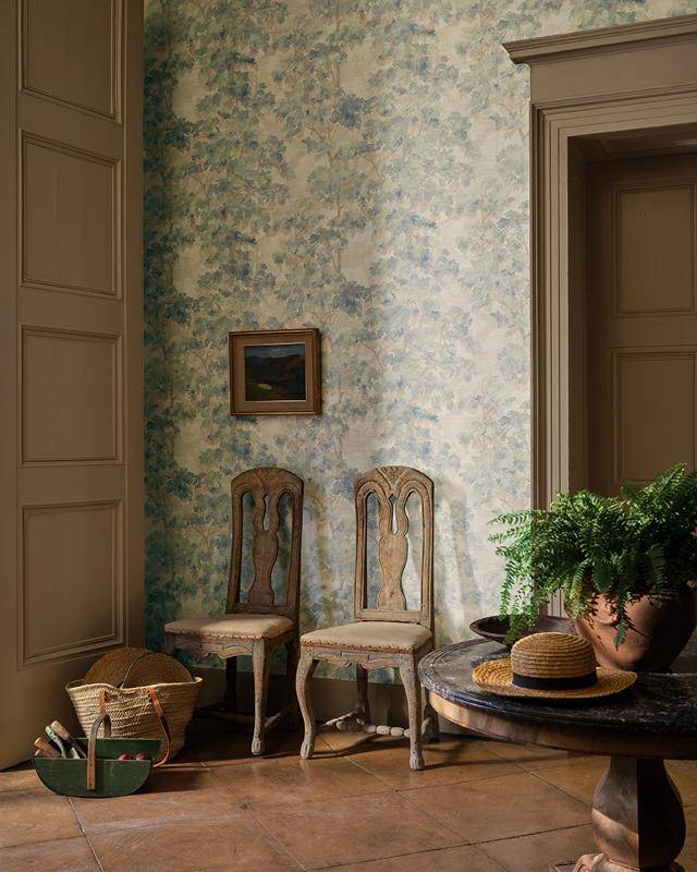 Colefax and Fowler Arbour Sisal Wallpaper