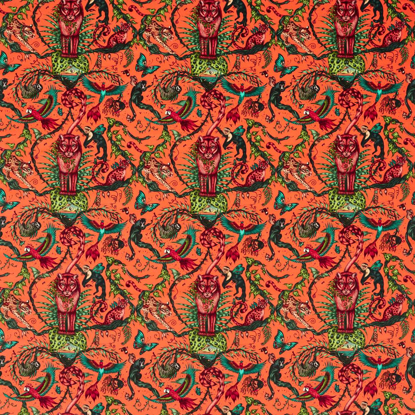 Clarke & Clarke Bosque Dreams Velvet