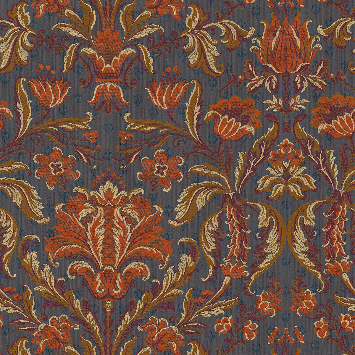 Nobilis Bellezza Jacquardstoff mit Blättermuster
