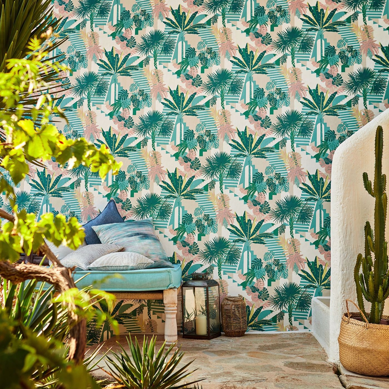 Clarke & Clarke Malindi - Tapeten mit tropischem Design