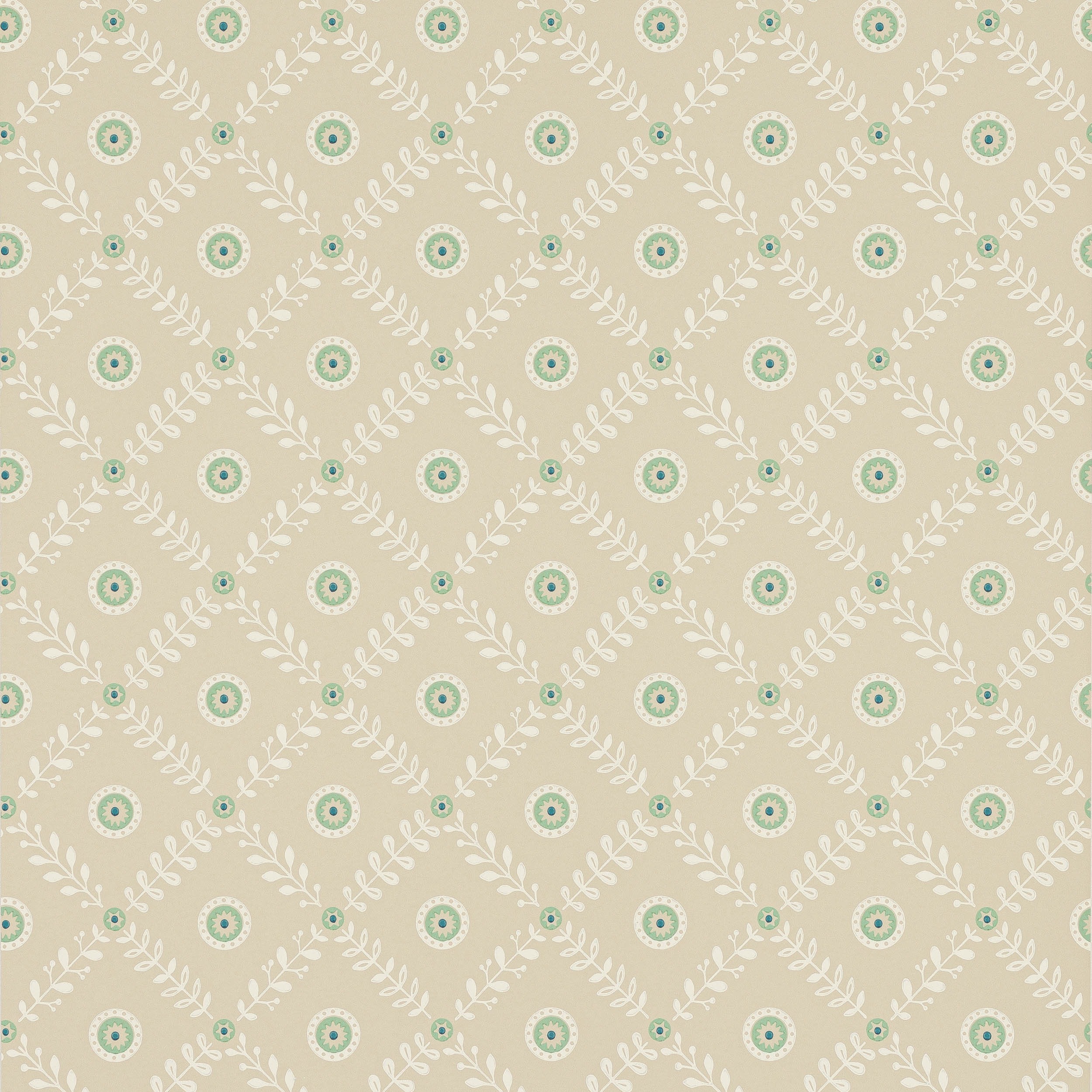 Beige/Aqua