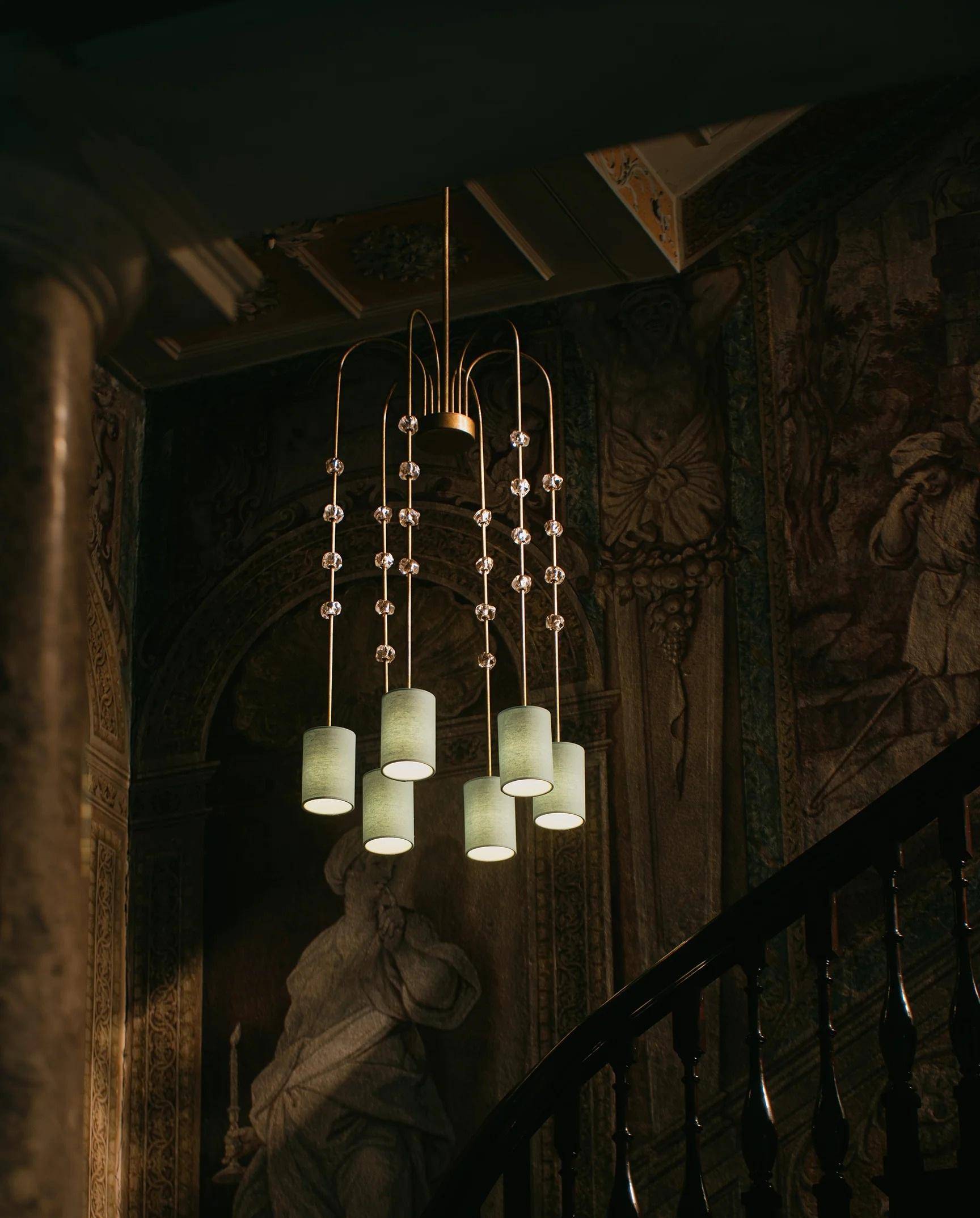 Porta Romana Emile Willow Ceiling Light