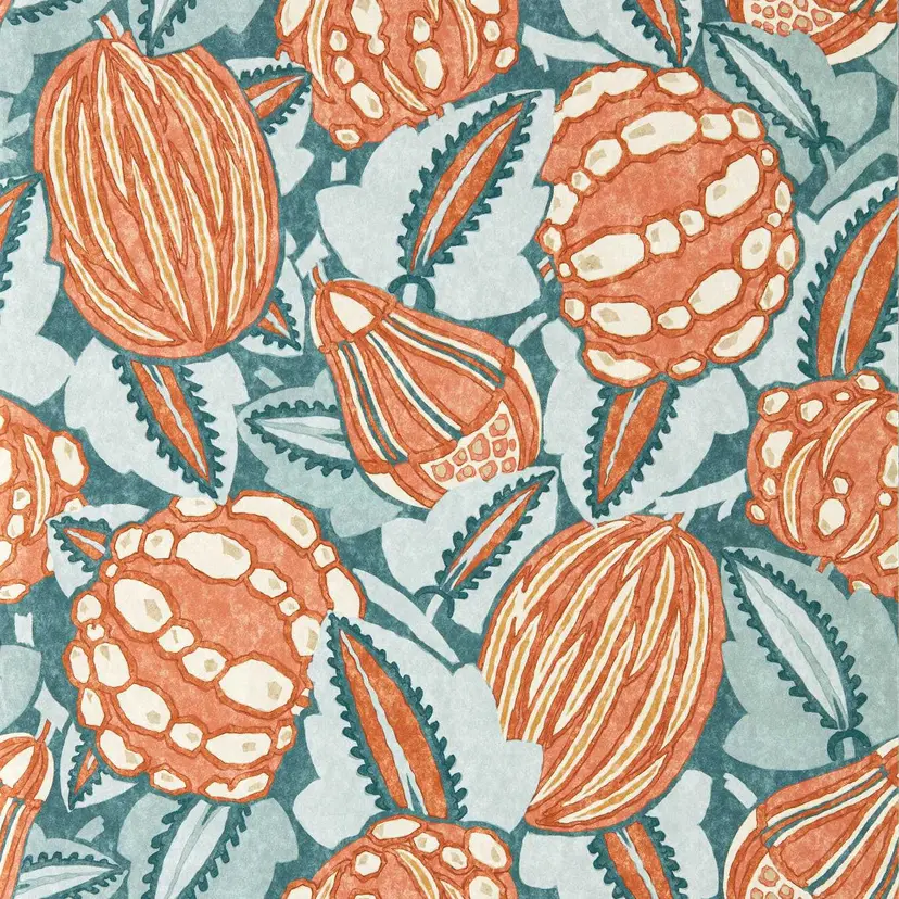 Terracotta/Azul
