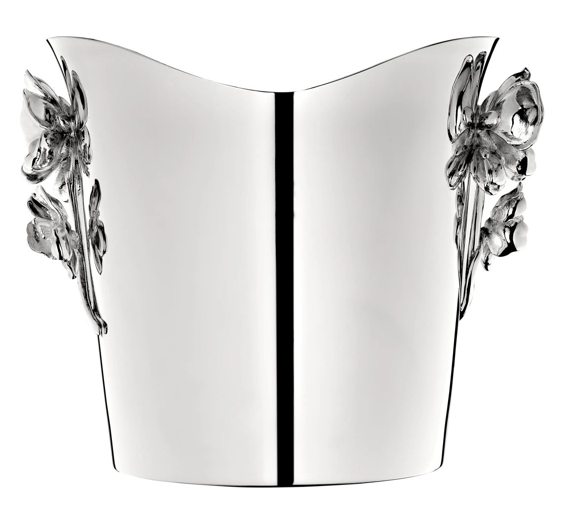 Christofle Anemone Champagner & Weinkühler versilbert