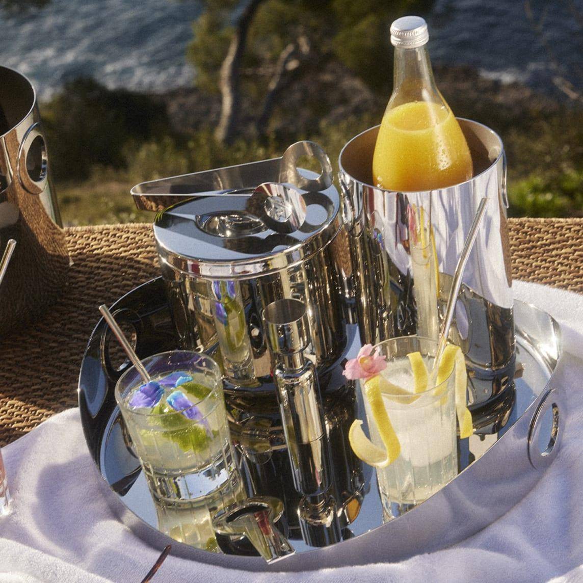 Oh de Christofle Weinklühler Edelstahl