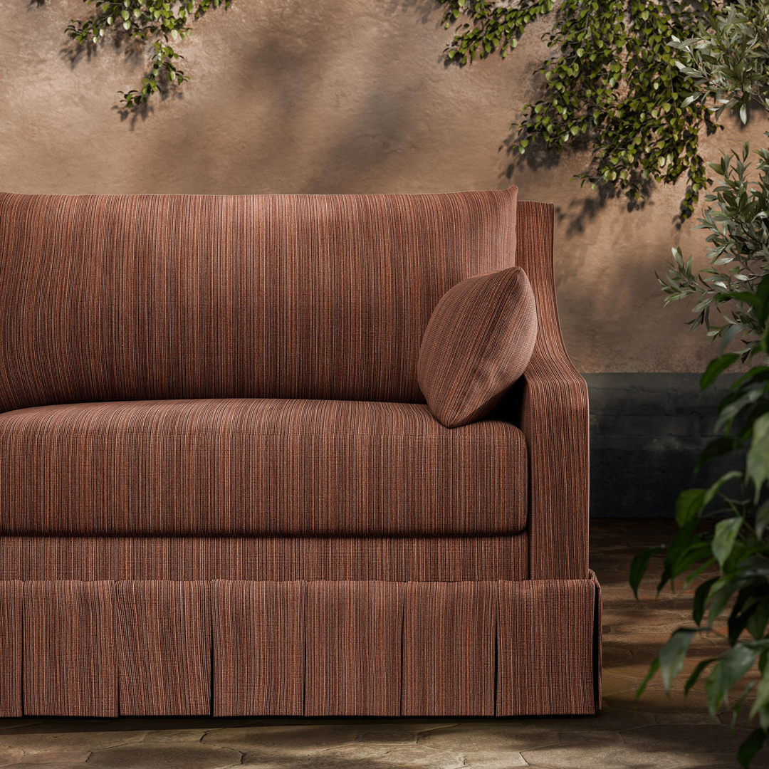 Zoffany Veranda Strie - Outdoorstoff mit ausdrucksstarker Struktur
