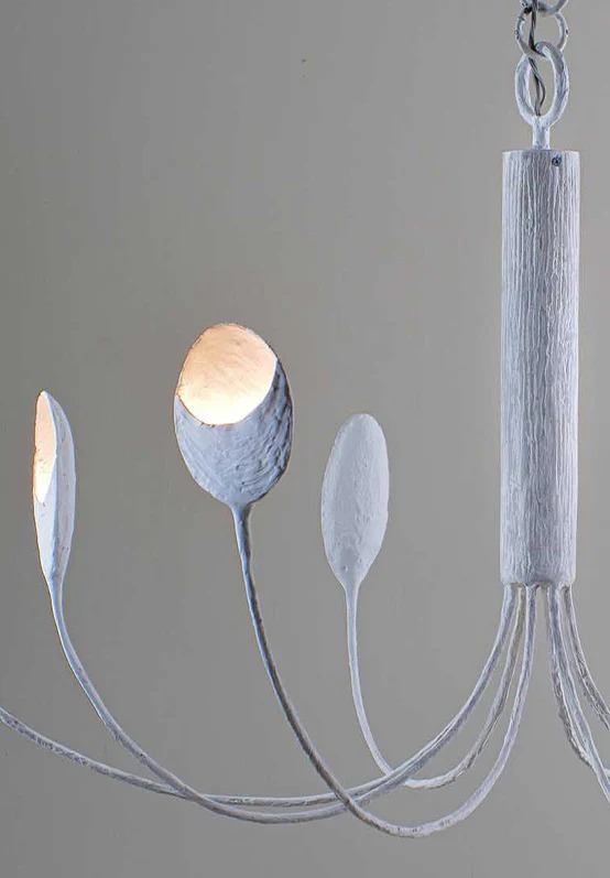 Porta Romana ·  Oyster Ceiling Light