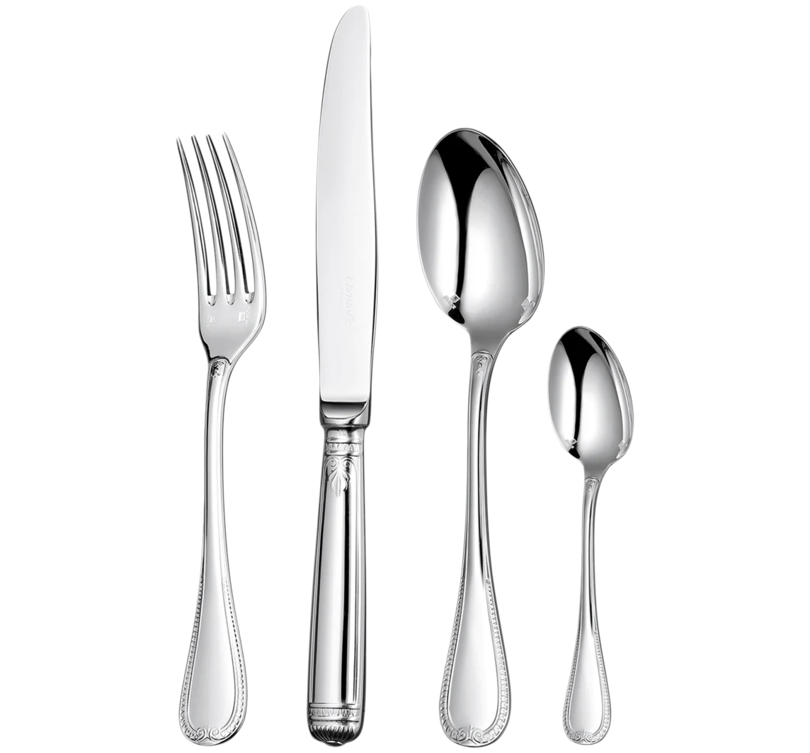 Christofle Malmaison 24-tlg Besteckset versilbert