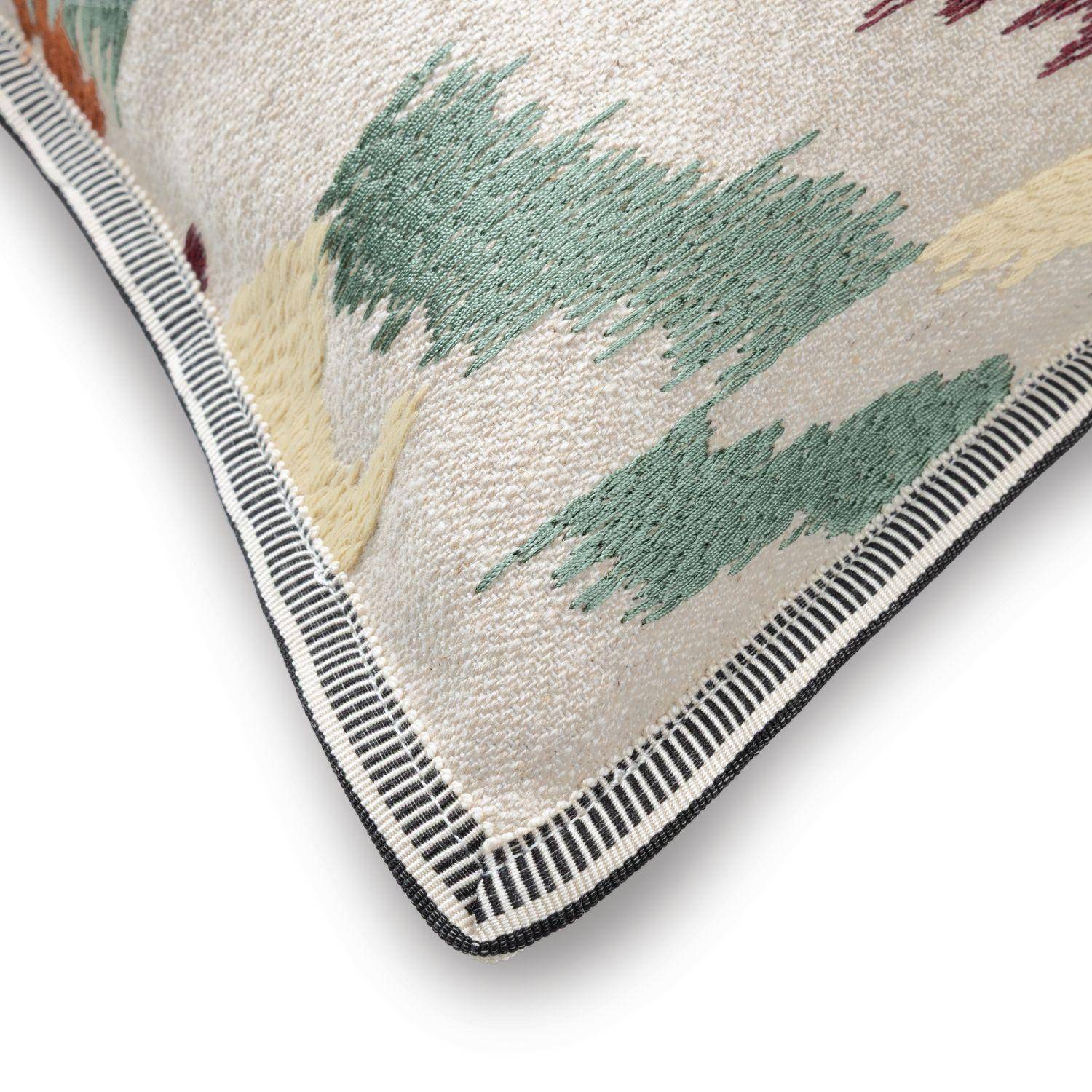 Casamance Benang Multico 45x45 cm - Quadratischer Kissenbezug