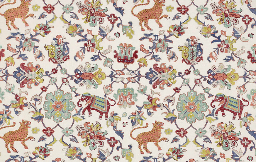 Jane Churchill Animal Tapestry
