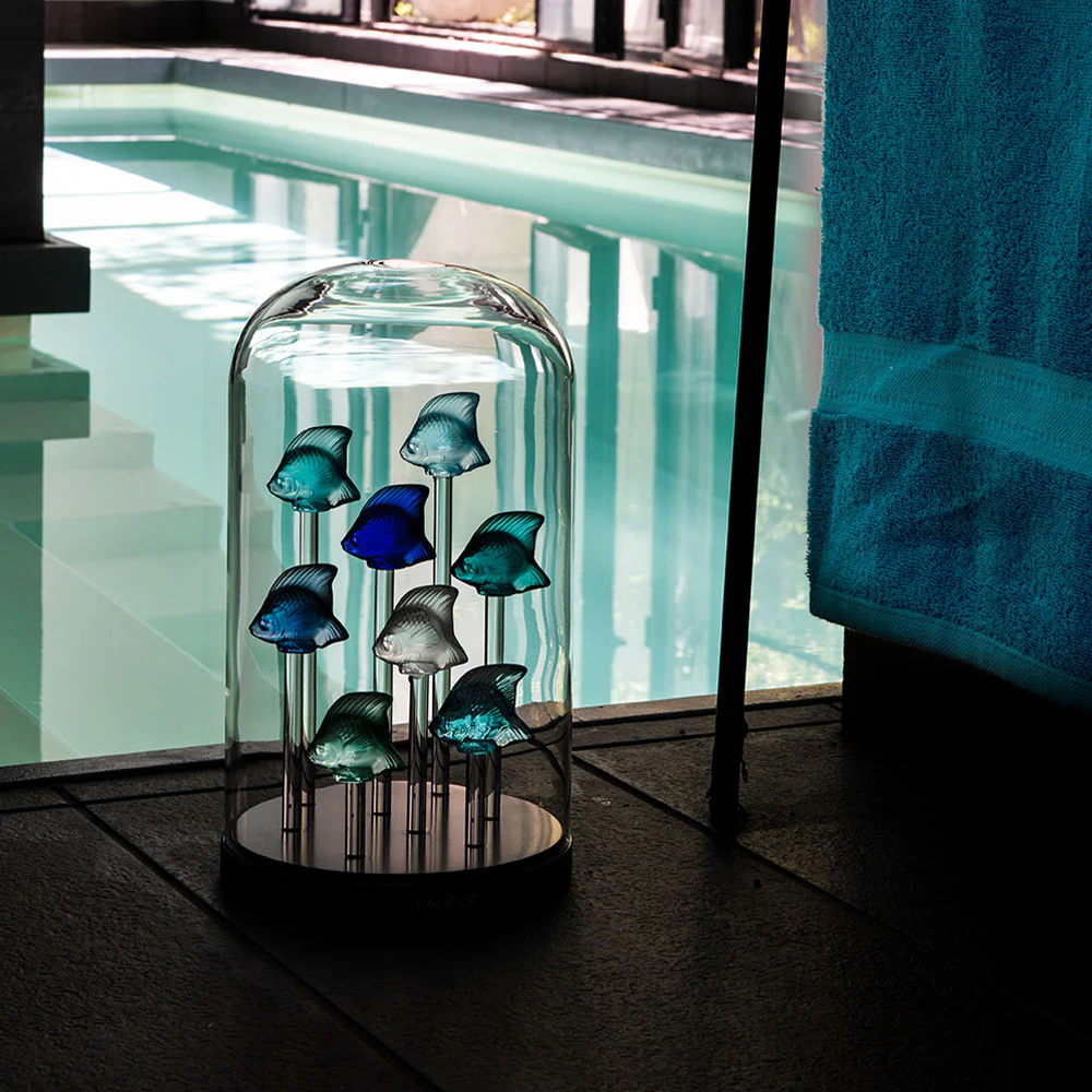 Lalique Fish Sculpture - Clear