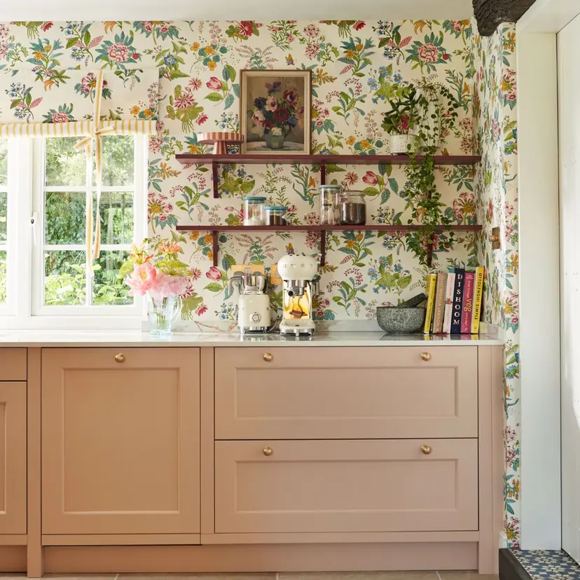 Harlequin Woodland Floral Wallpaper