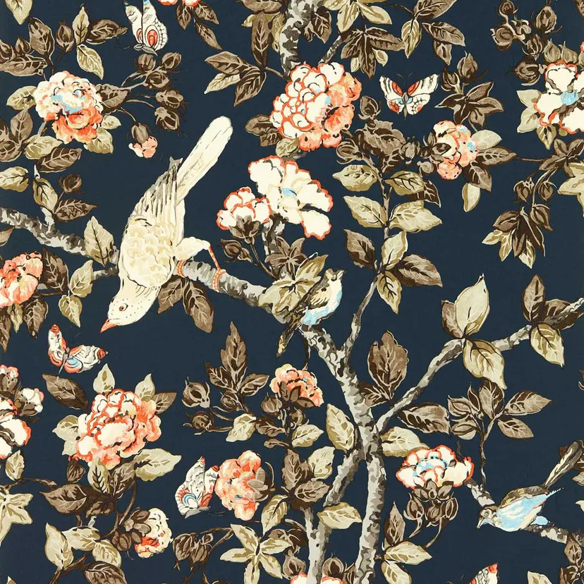 Indigo Blue/Rowan Berry