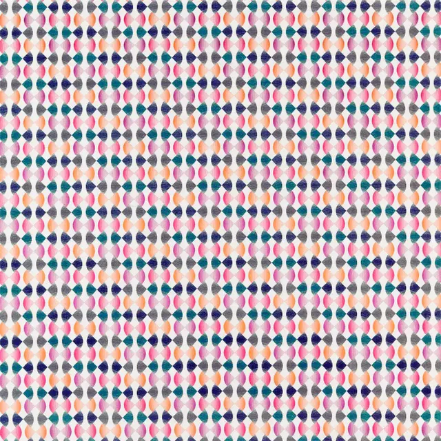 Fuchsia / Mandarin / Indigo