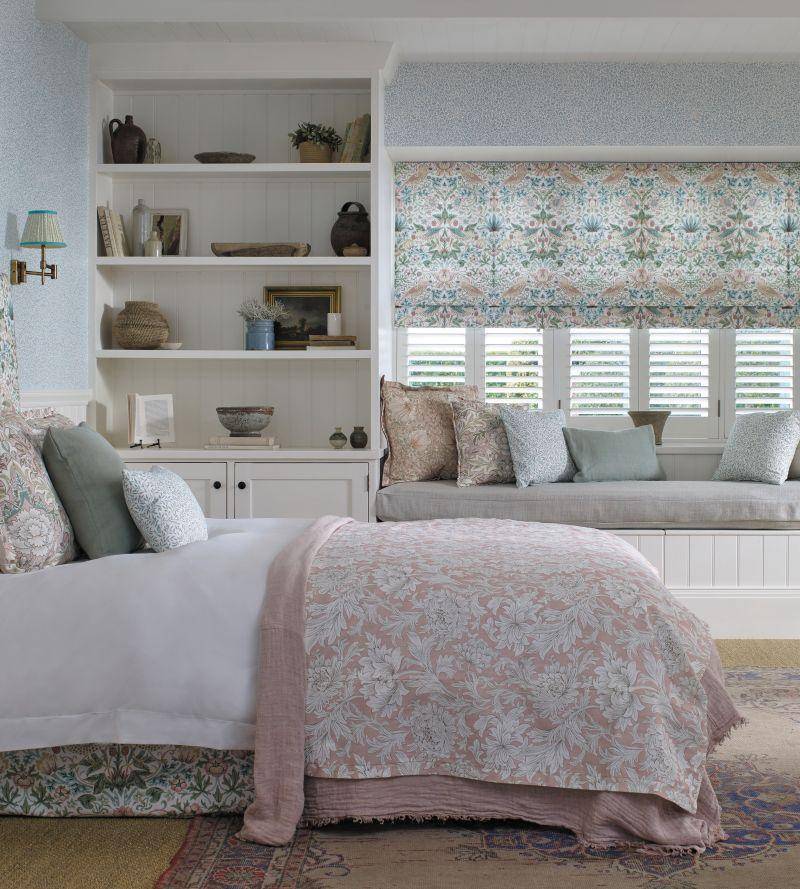 Morris & Co Simply Strawberry Thief 