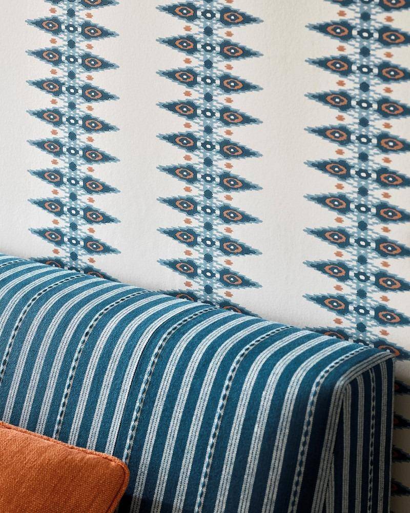Jane Churchill Priya Stripe Wallpaper
