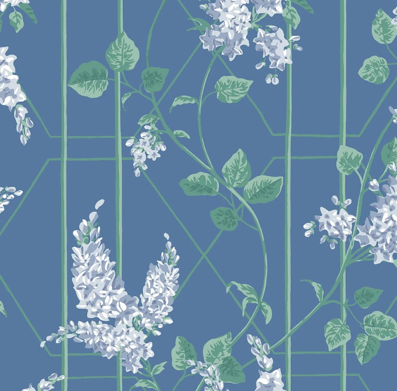 Powder Blue & Viridian on Cerulean Sky