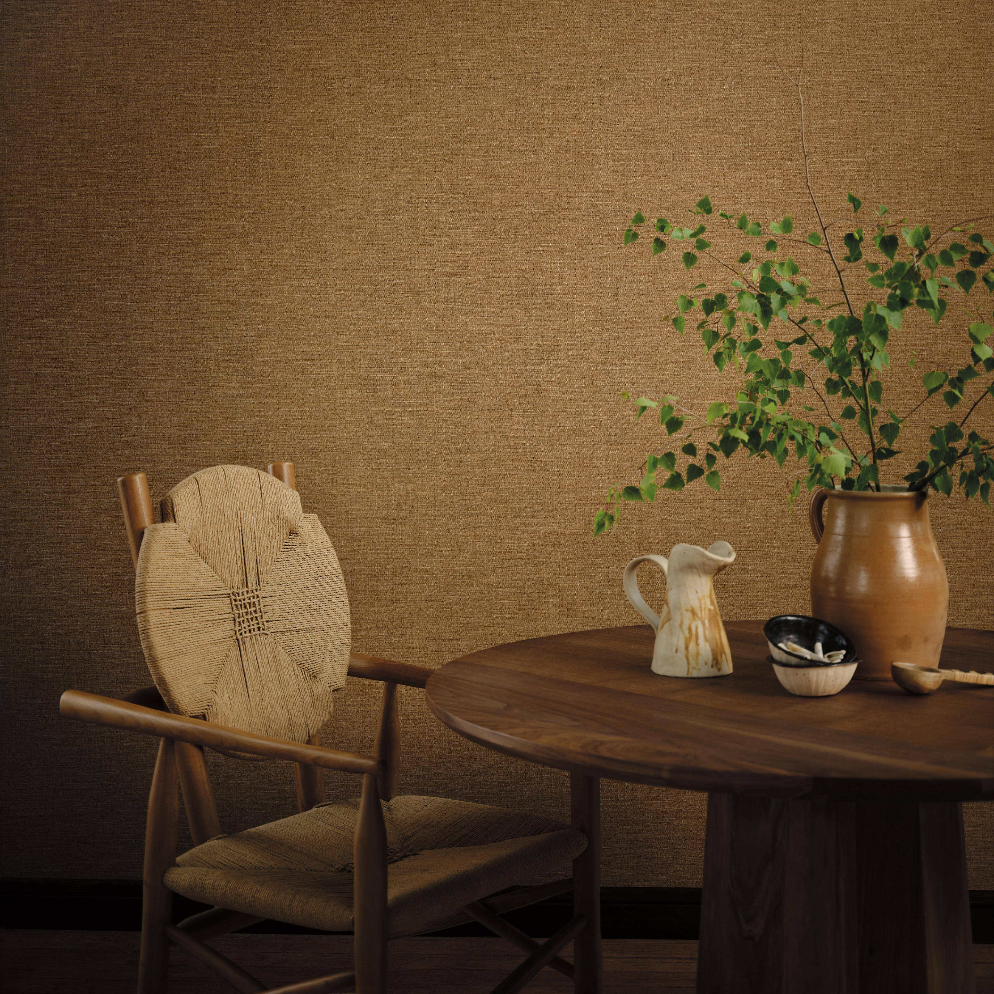 Romo Nysa Linen – Vinyltapete mit Leinenoptik
