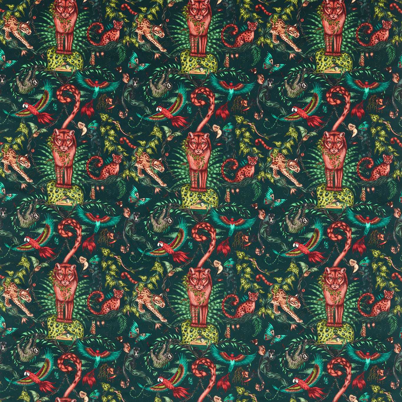 Clarke & Clarke Bosque Dreams Velvet