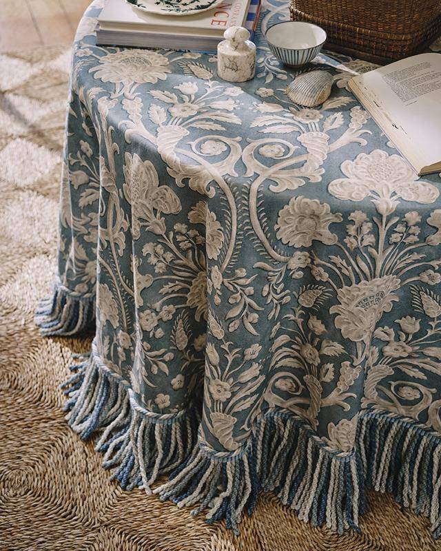 Colefax and Fowler Landor | Dekostoff mit Damast-Muster
