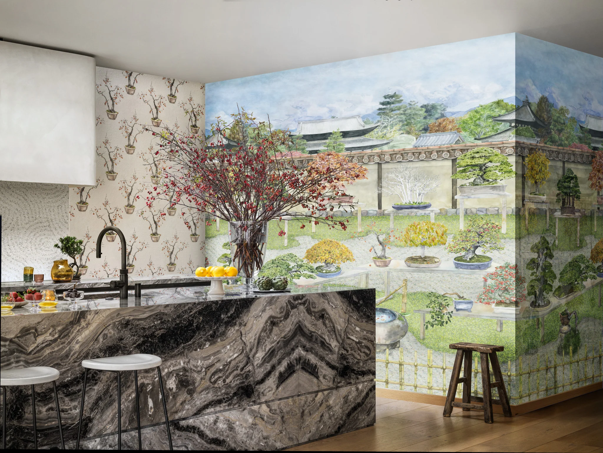 Cole & Son Bonsai Garden 