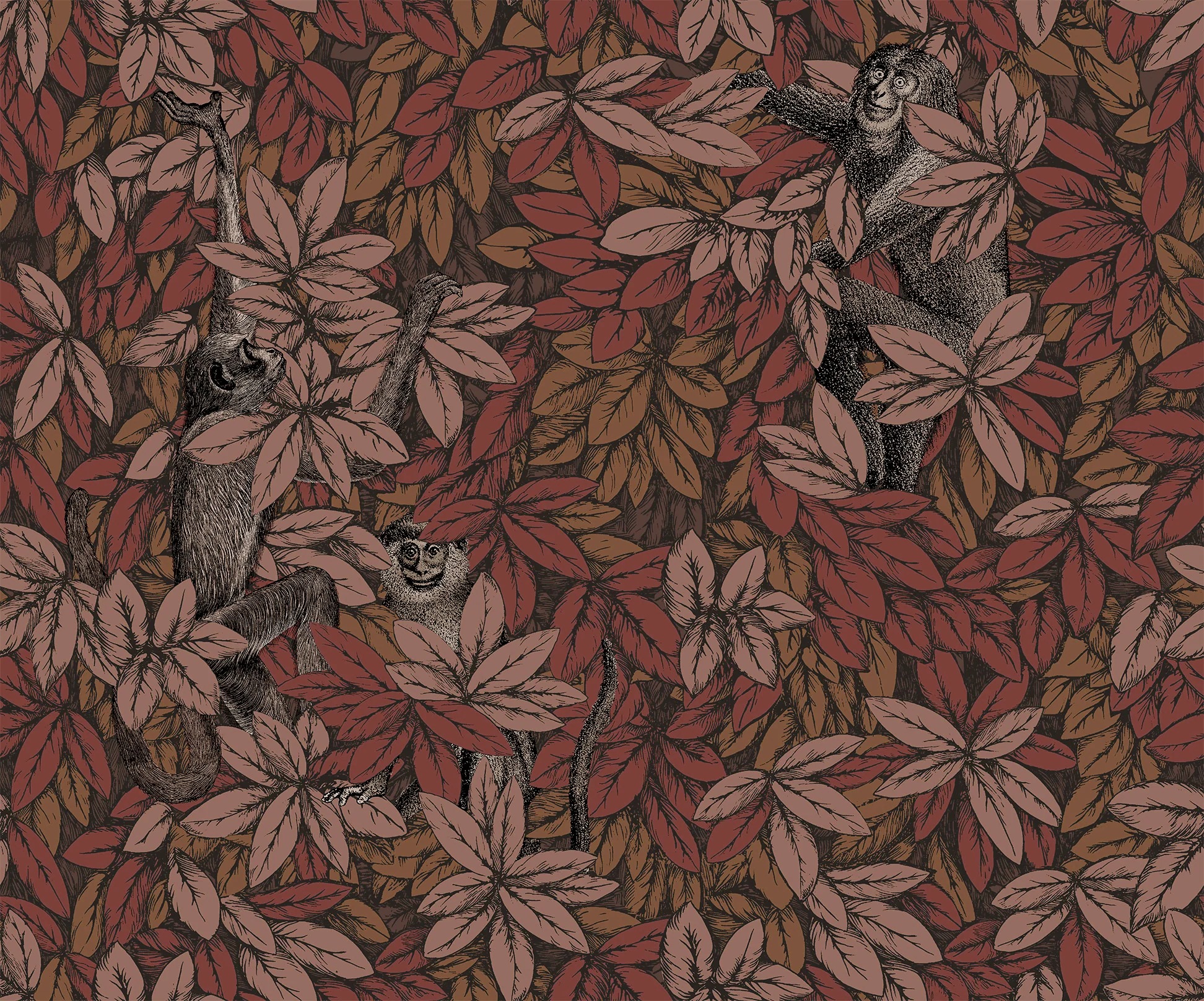 Cole & Son Foglie e Scimmie