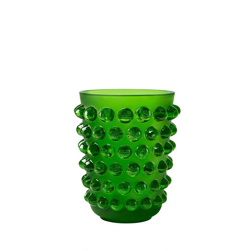 Lalique Mossi Vase Green Amazon Crystal Lalique Mossi Vase Green Amazon Crystal