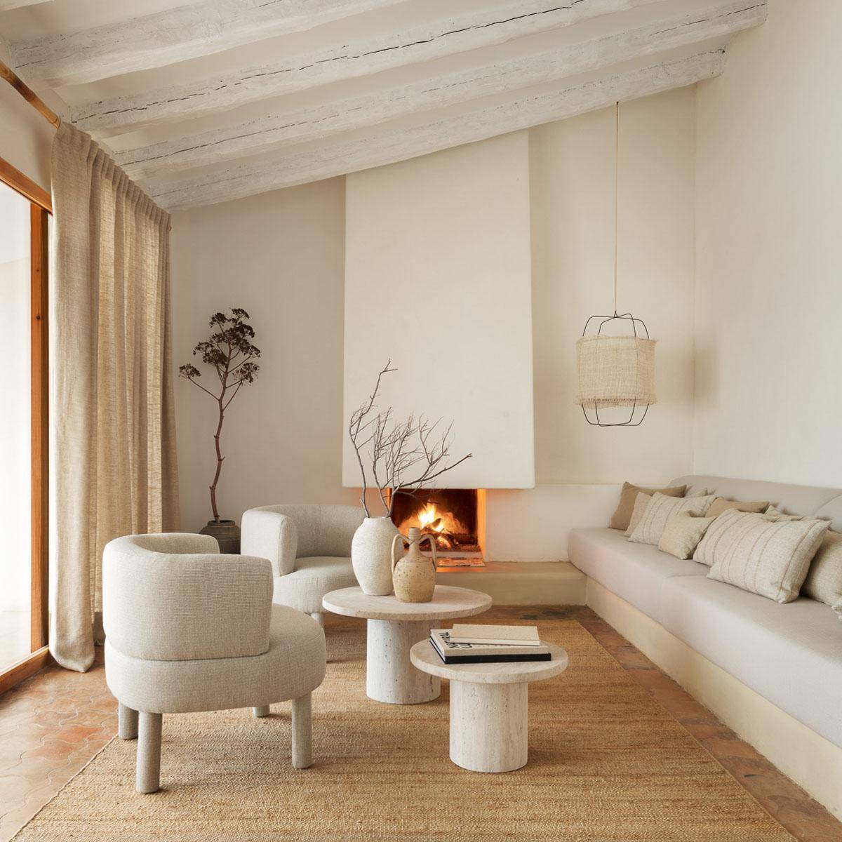 Alhambra Ondas - Outdoor Polsterstoff Ottoman-Struktur
