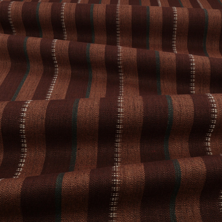 Mark Alexander Peruvian Stripe – Stoff mit tiefer Textur