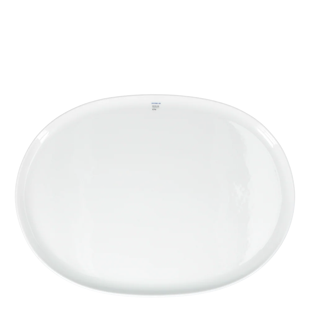 KPM Berlin LAB Servierplatte oval groß aus Porzellan