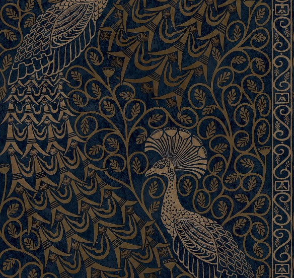 Metallic Bronze on Midnight