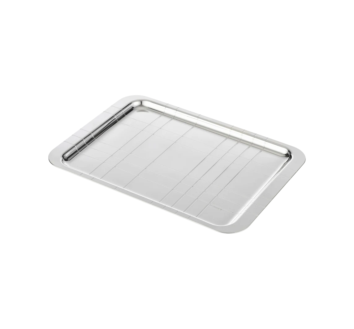 Christofle Graphik Tablett 21x30cm versilbert