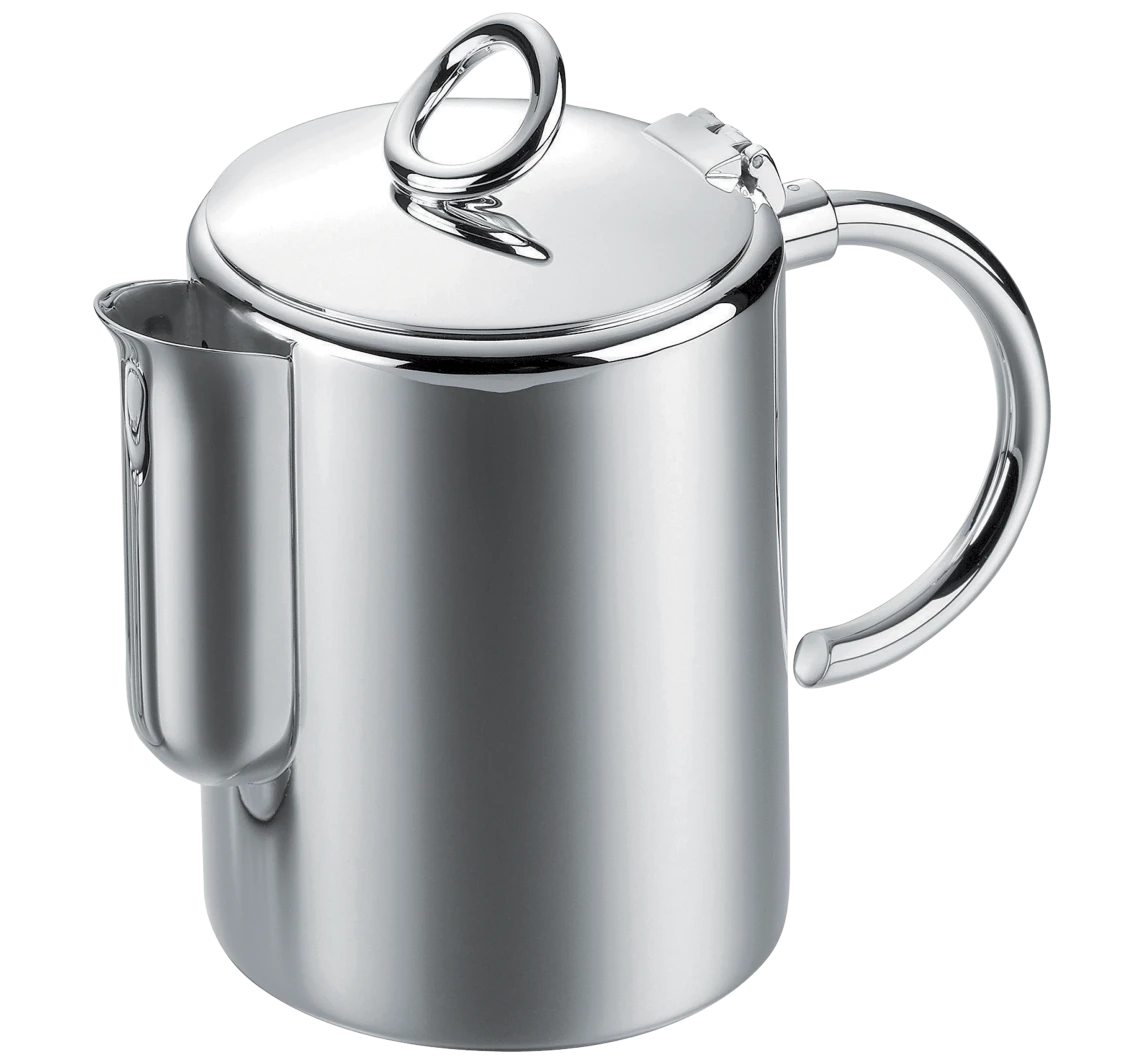 Christofle Vertigo Silver Plated Tee & Kaffee Kanne