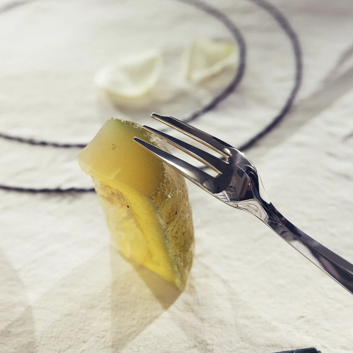 Christofle Infini Kuchengabel versilbert