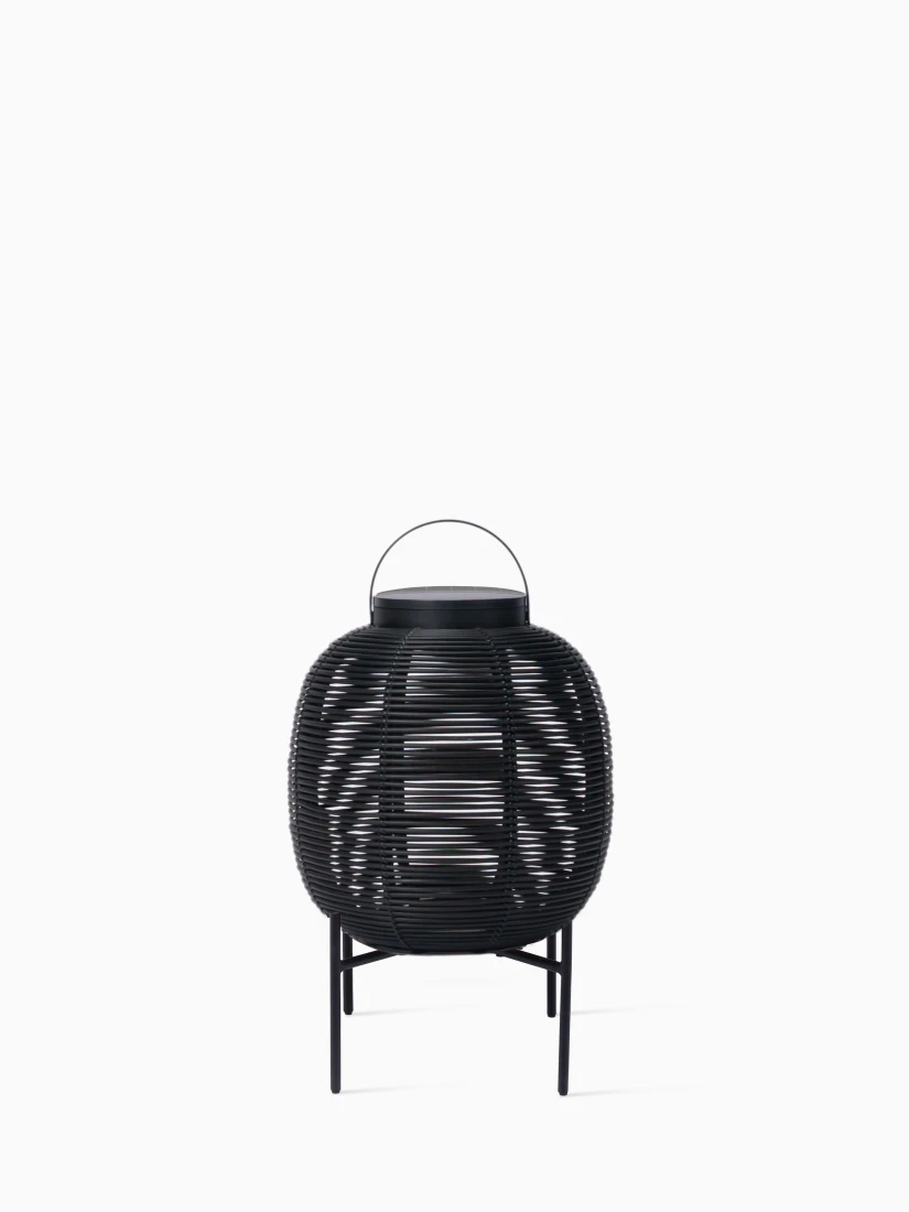 Vincent Sheppard Tika Lantern black/ Steel Base 55x35cm