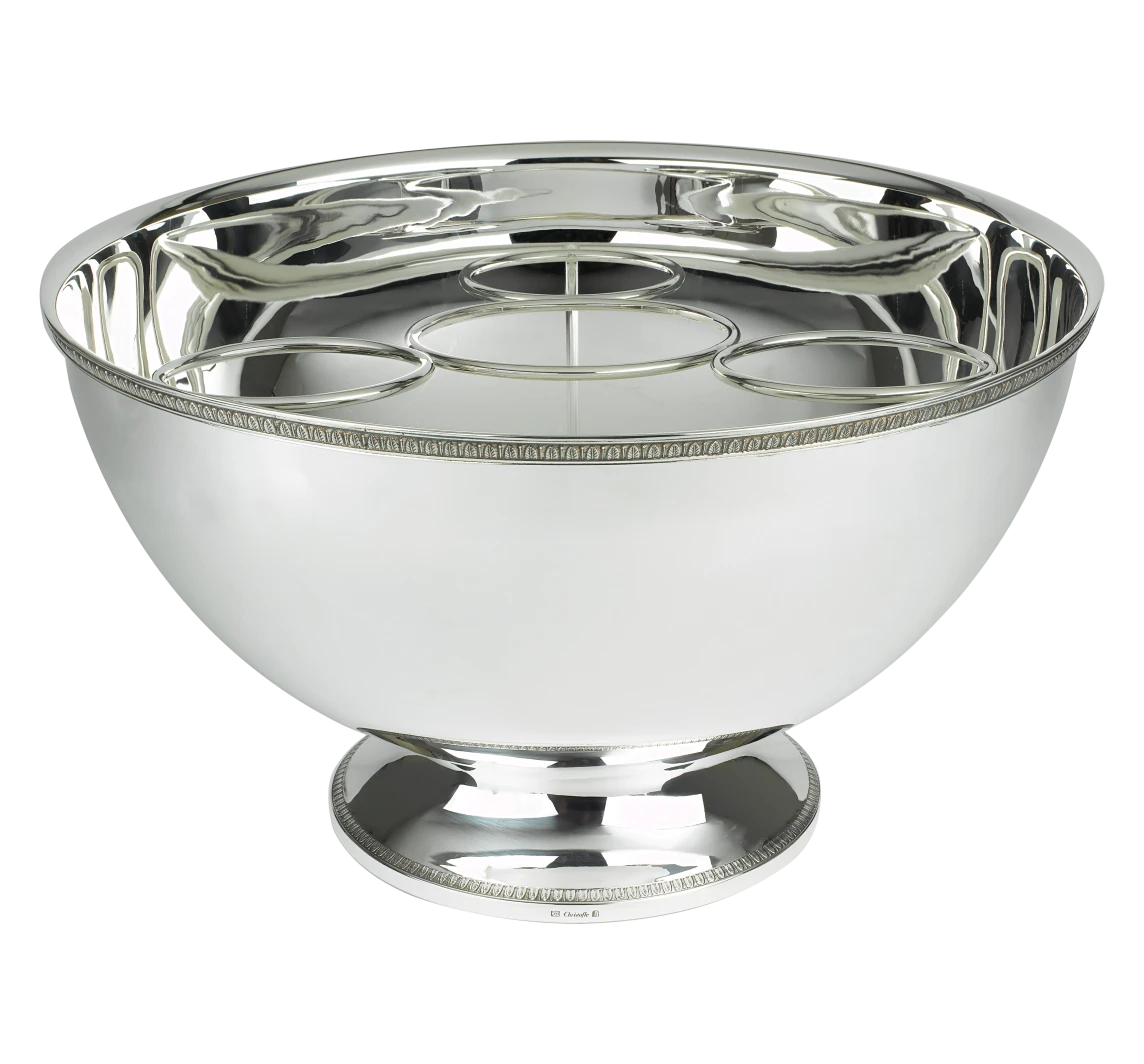 Christofle Malmaison Silver-Plated Champagner/Punch Schale