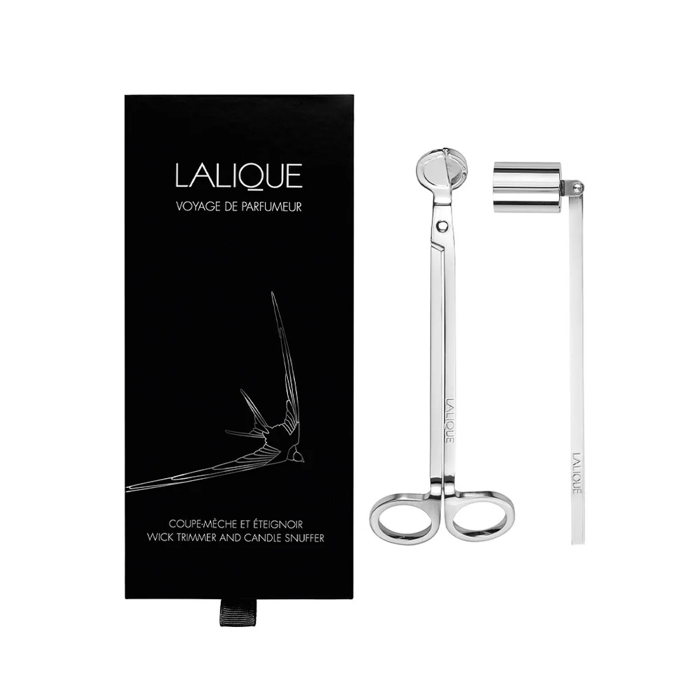 Lalique Wick Trimmer and Candle Snuffer