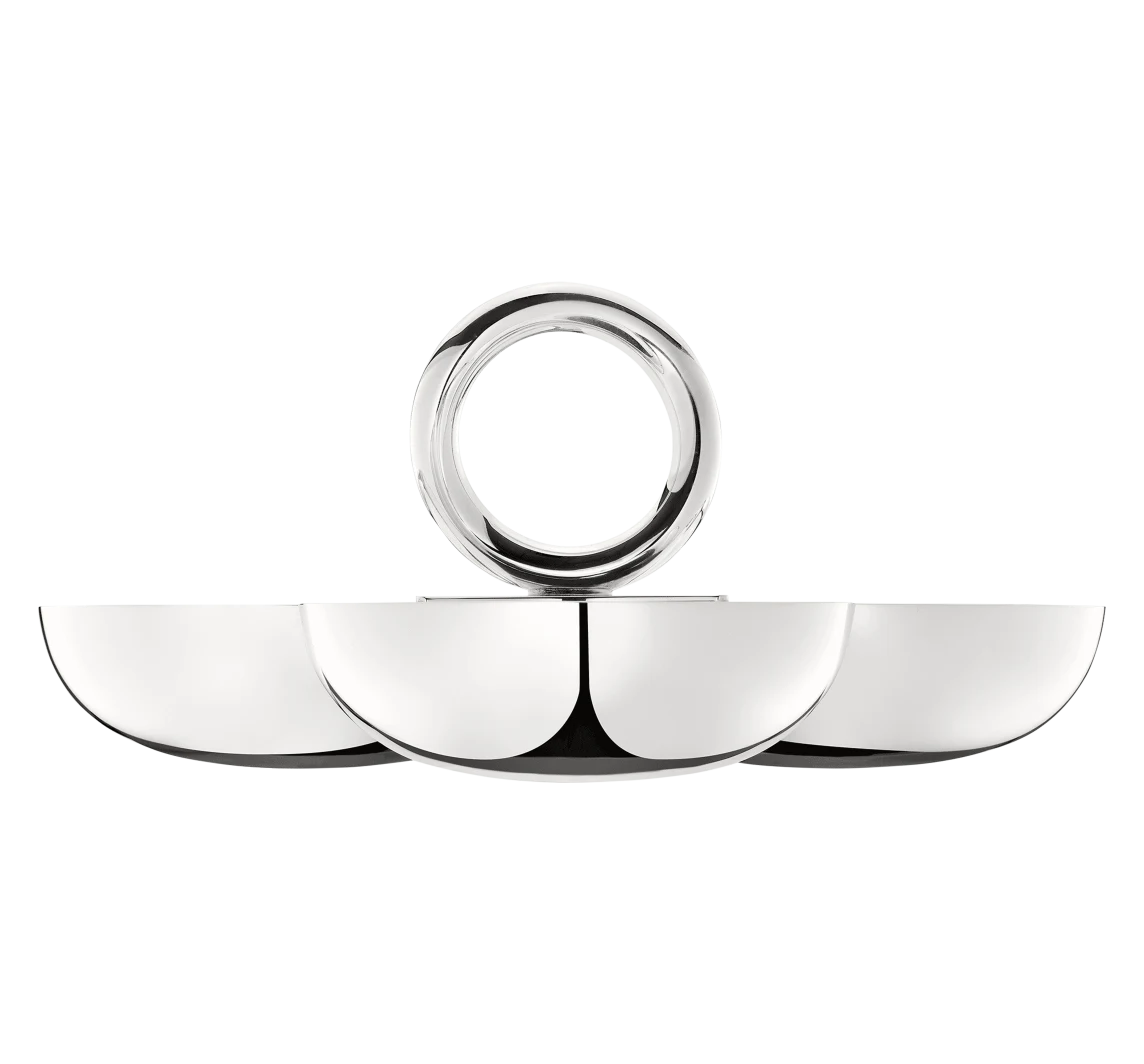 Christofle Vertigo Schale 3 versilbert