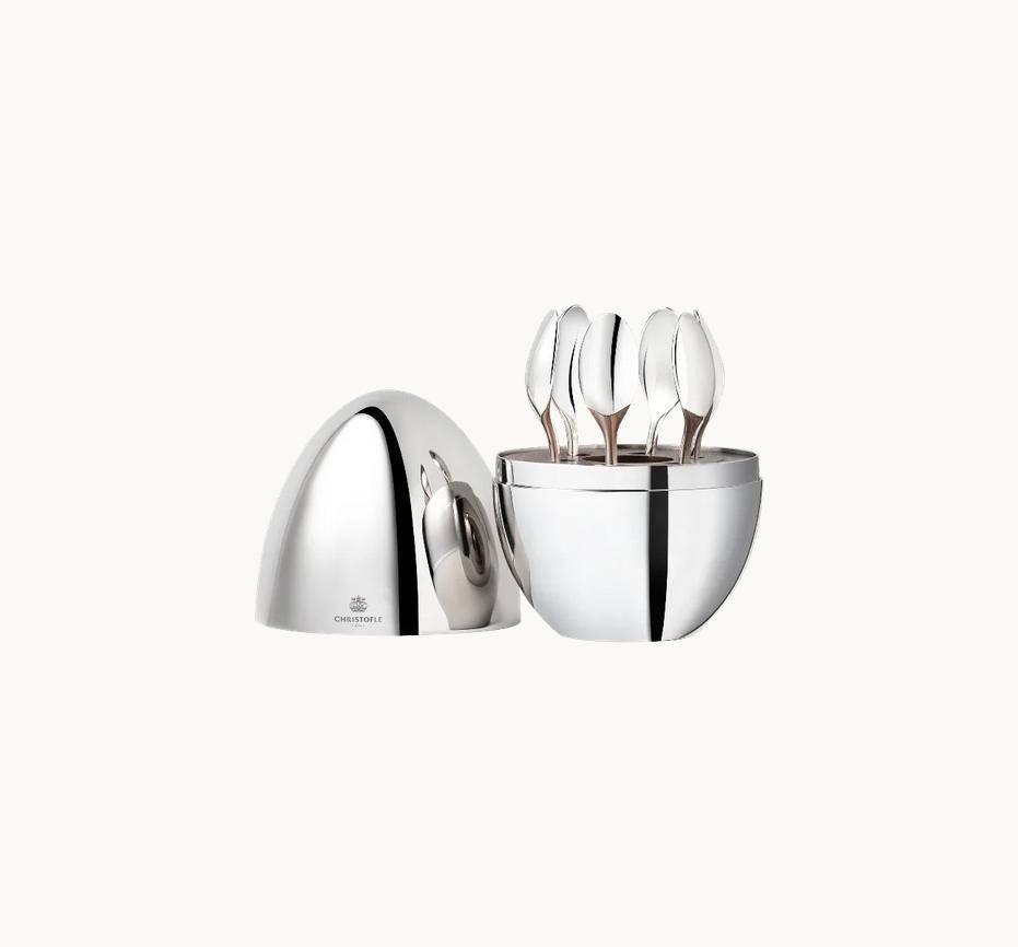 Christofle Mood Coffee 6-tlg. versilbert Christofle Mood Coffee 6-tlg. versilbert