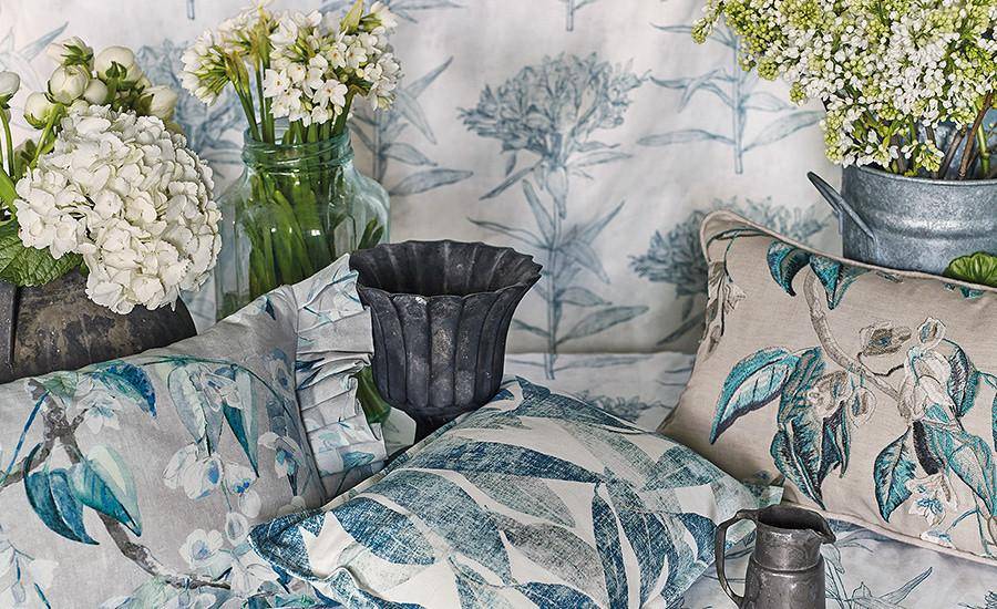 Romo Wisteria Embroidery