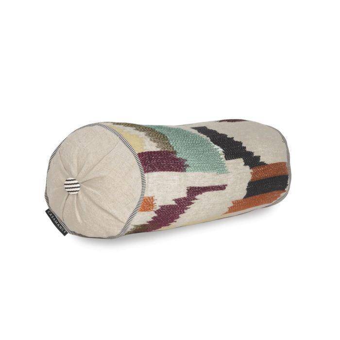 Casamance Benang Multico 50x16 cm - Kissenbezug mit Stickerei