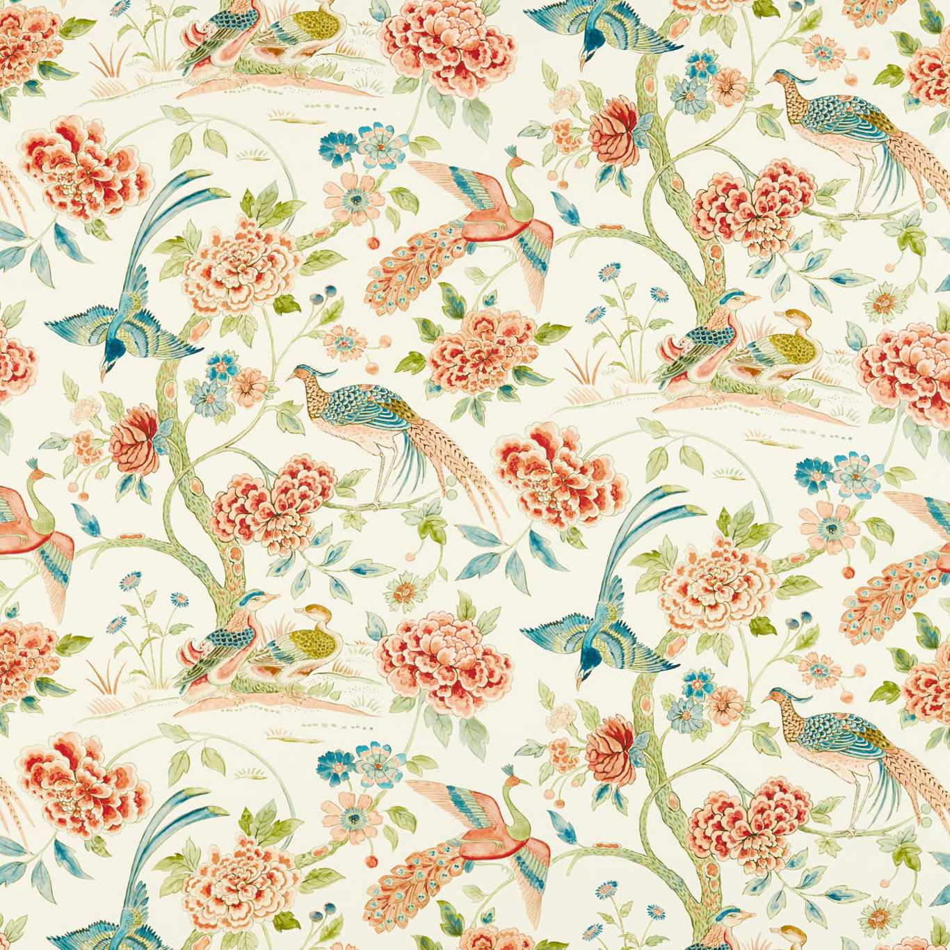 Sanderson Indienne Peacock  