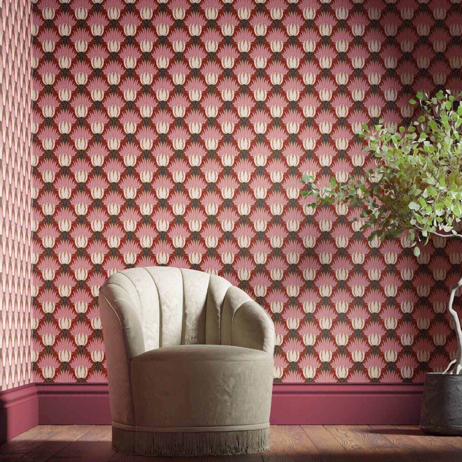 Morris & Co Tulip & Bird Wallpaper