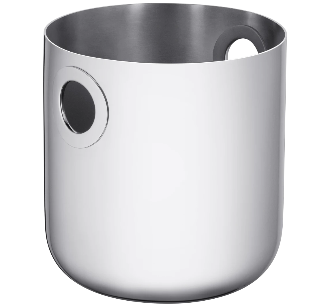 Oh de Christofle Champagner Kühler Edelstahl