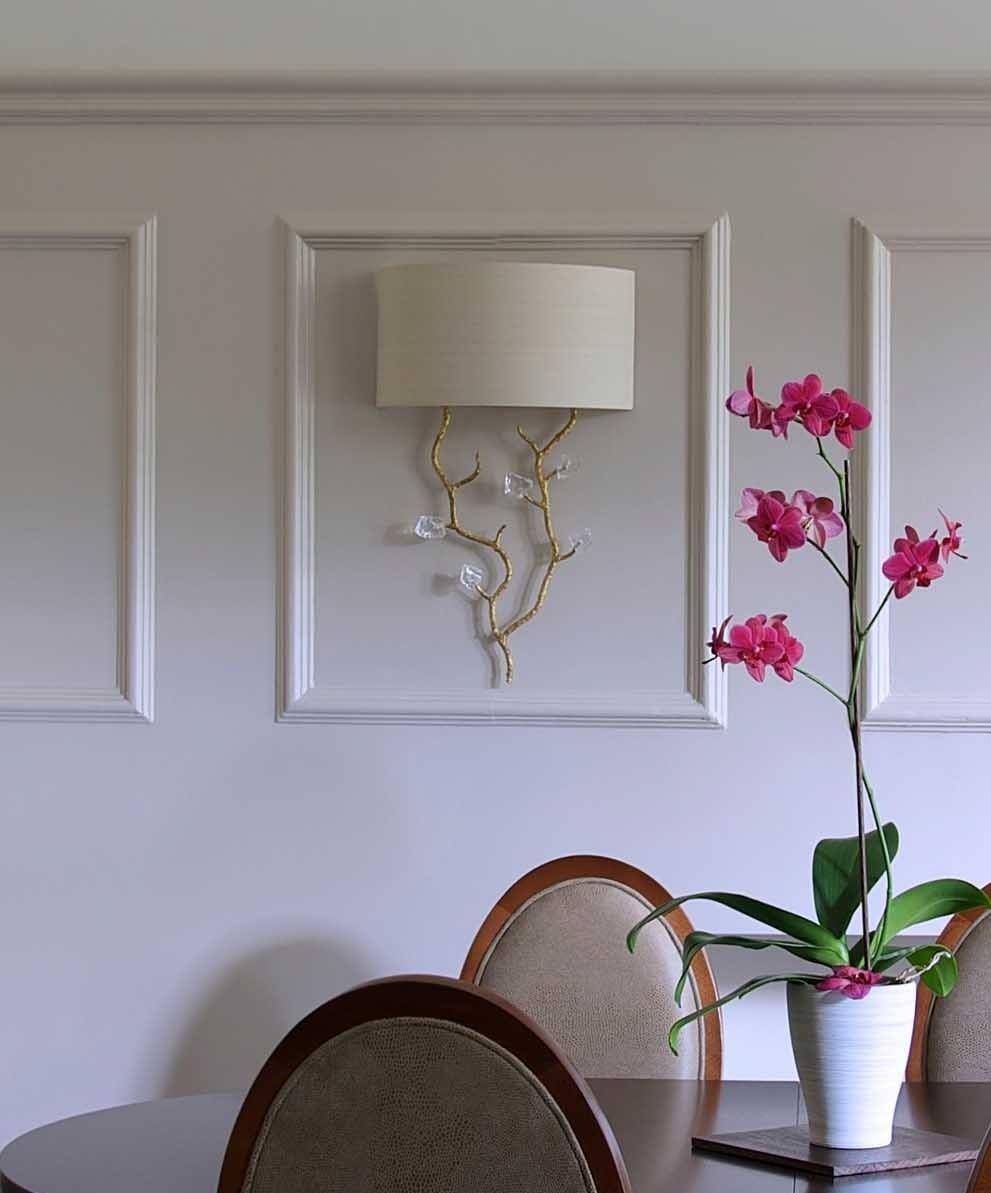 Porta Romana Trailing Blossom Wall Light