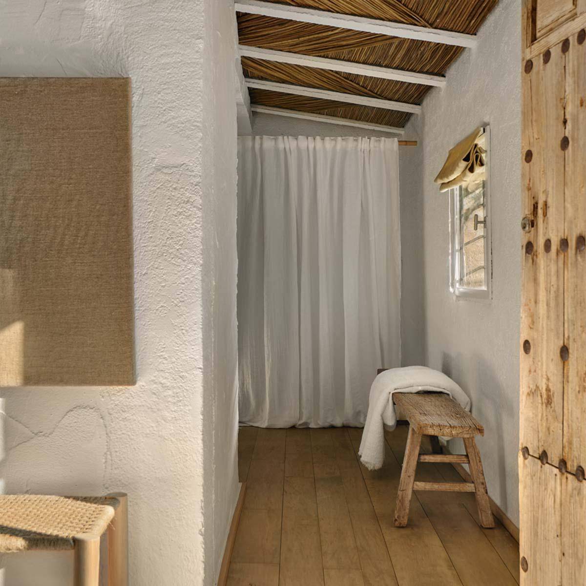 Alhambra Sorgo – Naturleinen für Vorhänge