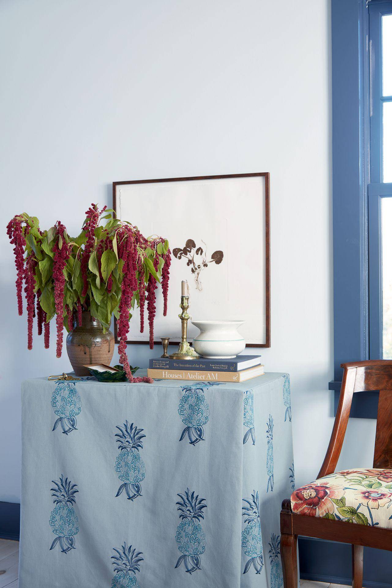 Travers Ananas Embroidery