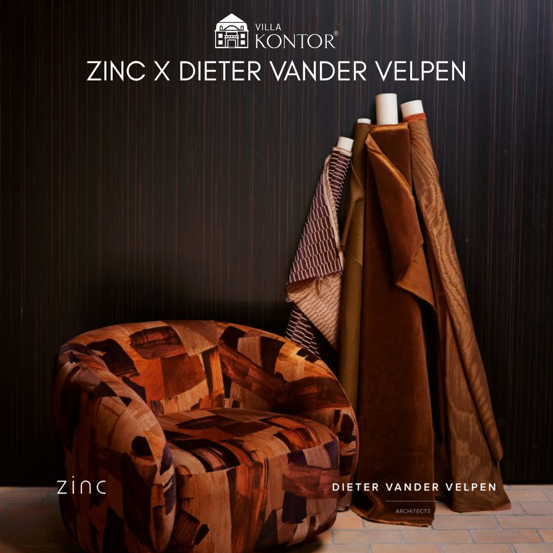 Zinc Textile × Dieter Vander Velpen: Ein Dialog zwischen Raum und Materie