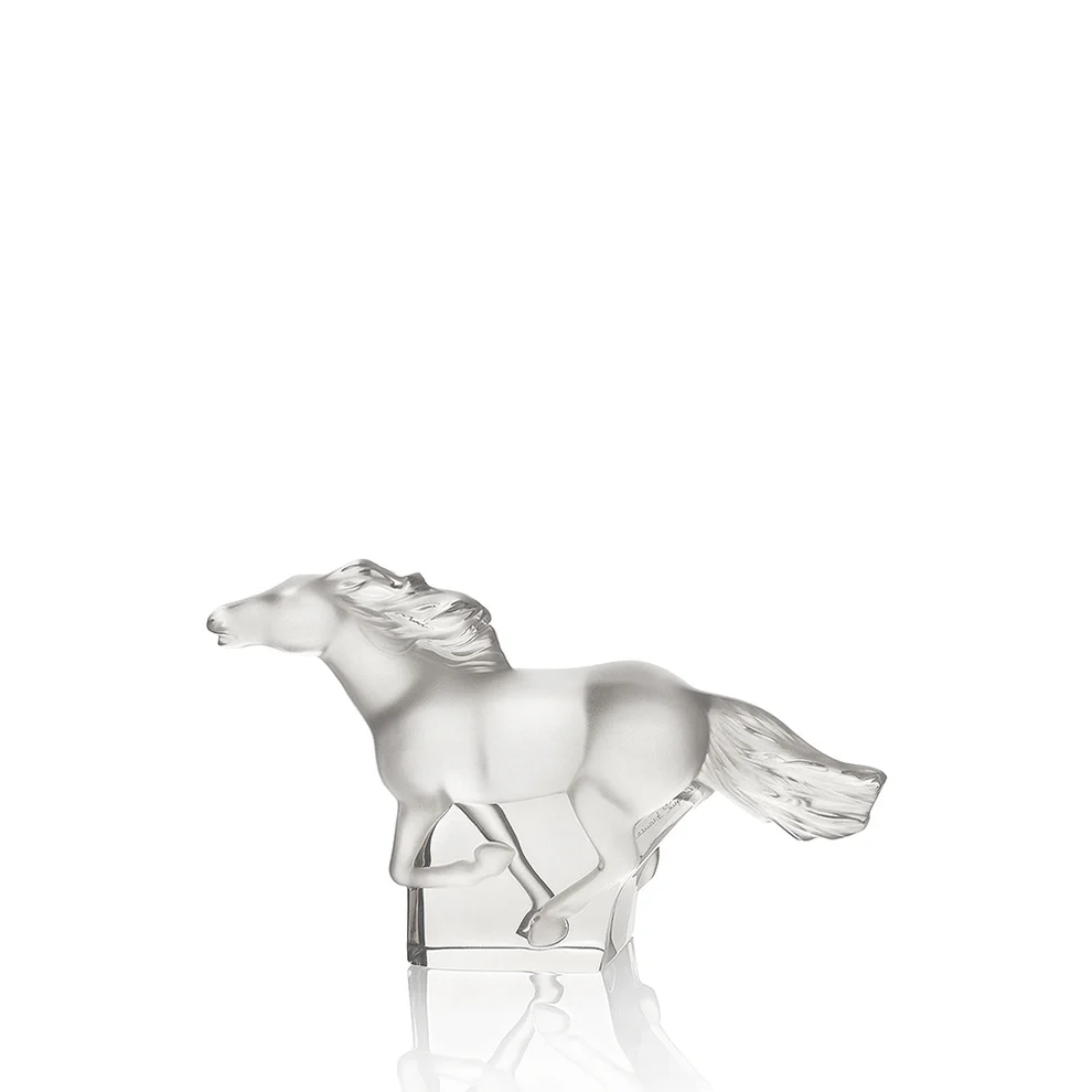 Lalique Kazak Horse Sculpture