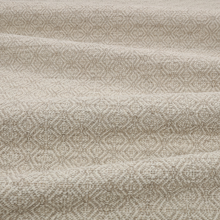 Mark Alexander Inka – Natürliche Leinen-Wolltextil mit Diamant-Muster
